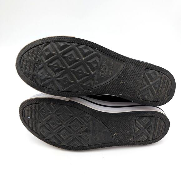 Converse Chuck Taylor All Star Canvas Platform High Top Shoes Kids Black US5.5 - Picture 8 of 14